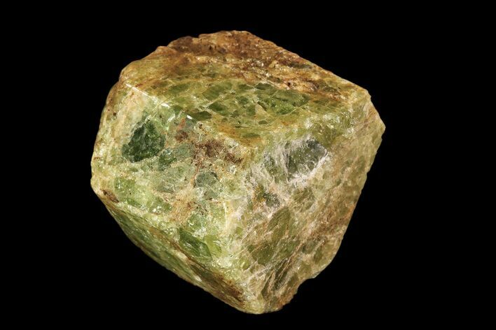 Yellow-Green Fluorapatite Crystal - Ontario, Canada #93746